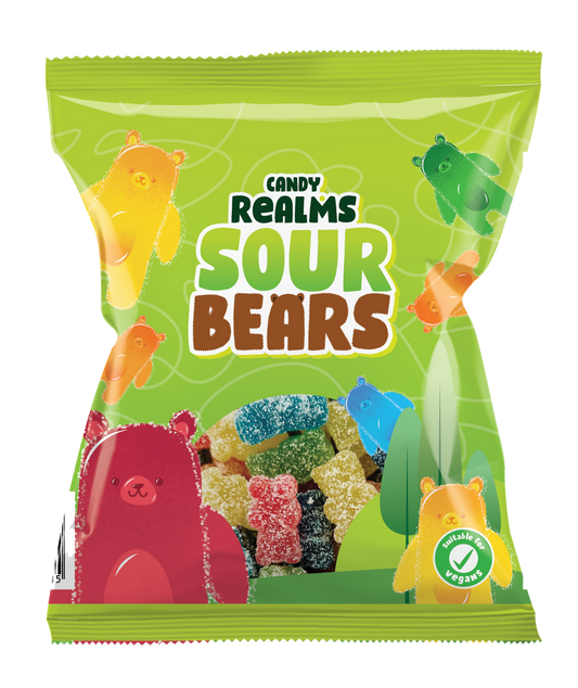 Candy Realms Sour Bears (190g)