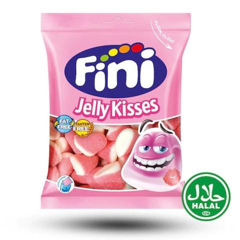 Fini Halal Jelly Strawberry Kisses