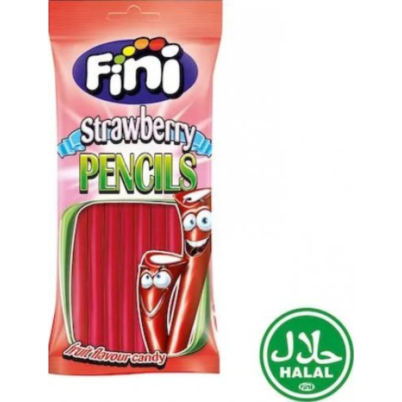 Fini Halal Jelly Strawberry Pencils