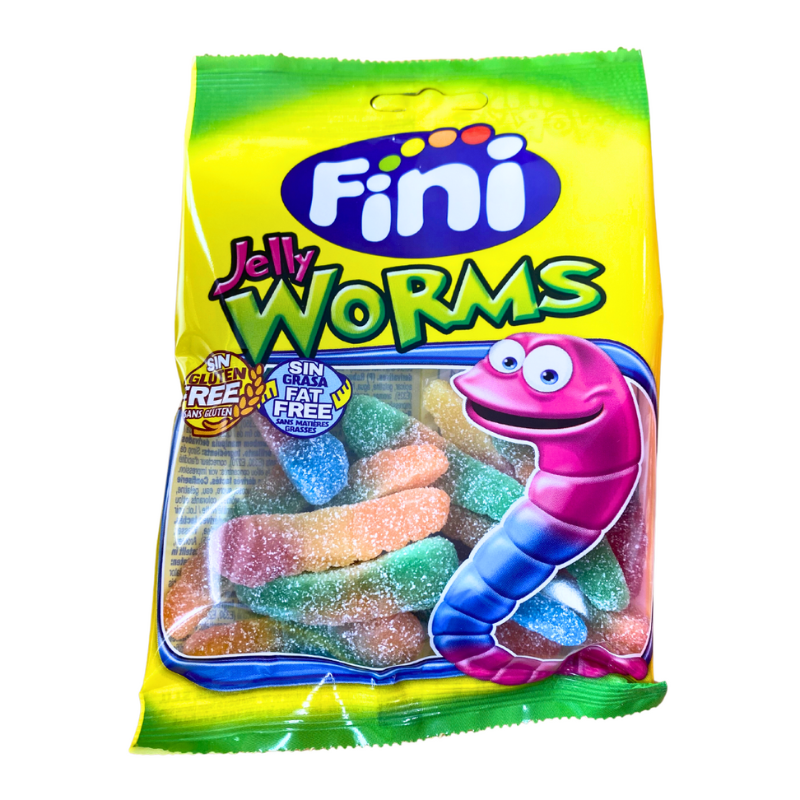 Fini Halal Jelly Fizzy Worms