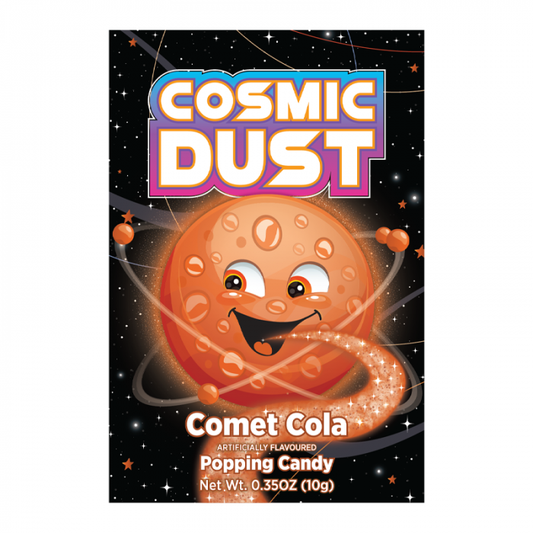 Cosmic Dust Comet Cola Popping Candy