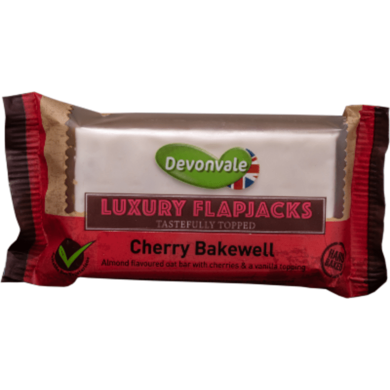 Devonvale Flapjacks Cherry Bakewell