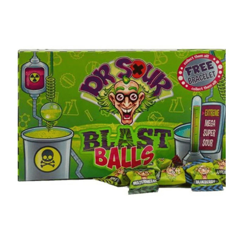 Dr Sour Blast Balls Theatre Box