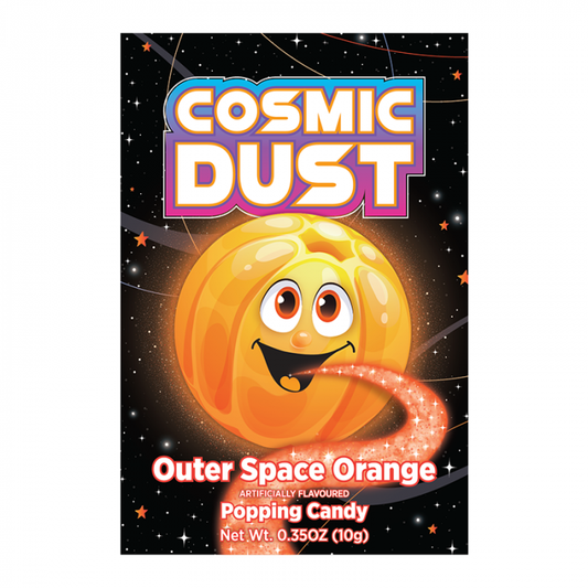 Cosmic Dust Outer Space Orange Popping Candy