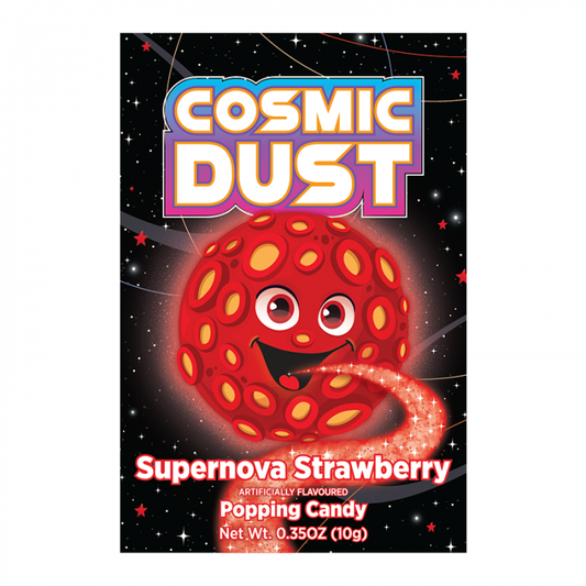 Cosmic Dust Supernova Strawberry Popping Candy