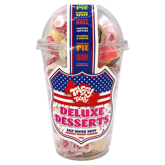 Taffy Town Candy Cup - Deluxe Desserts (182g)

￼