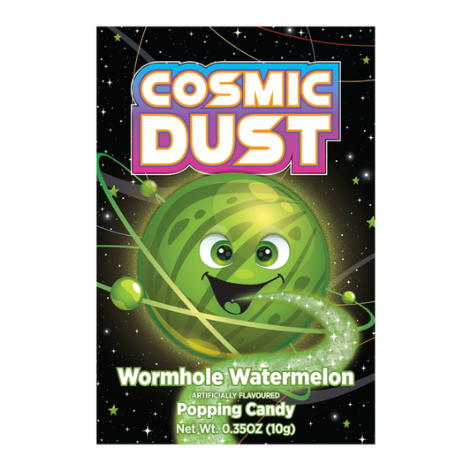 Cosmic Dust Wormhole Watermelon Popping Candy