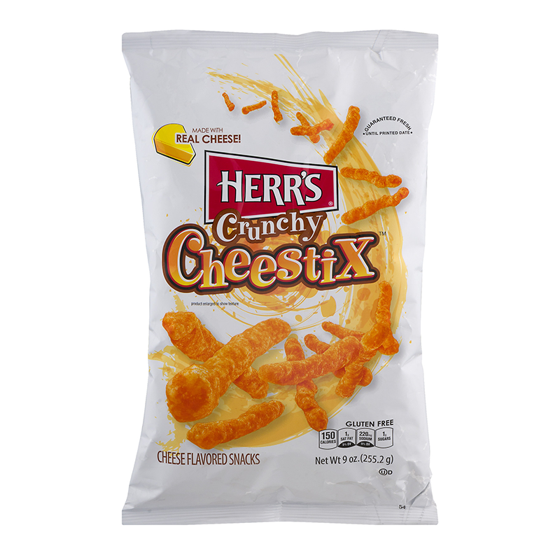 Herr's Crunchy Cheestix 9oz (255.2g)