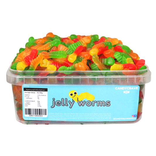 CandyCrave Jelly Worms Tub