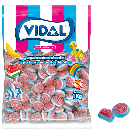 Vidal Jelly Filled Brains 1kg