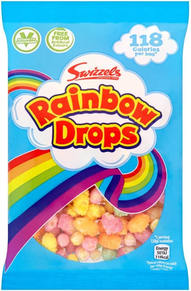 Swizzels Rainbow Drops 24 Count